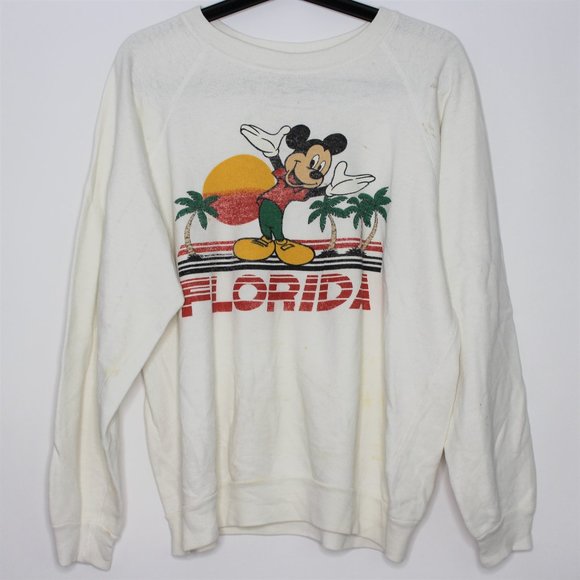 Sherry Other - VTG Sherry Mickey Mouse Florida Thin Sweater B378
